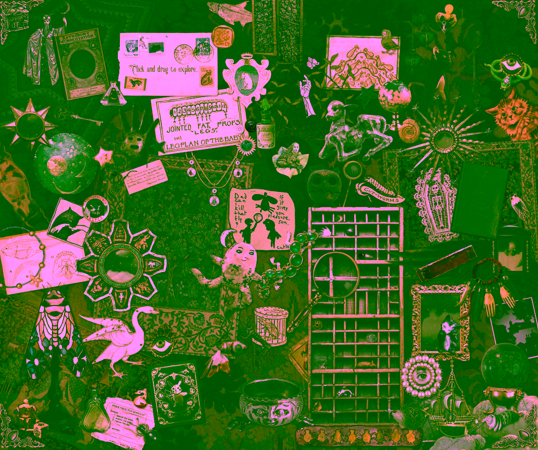screenshot of the expanded trinkets page