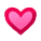 small icon of a pink heart